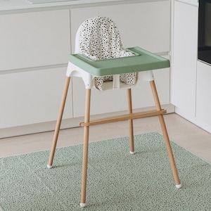 Adjustable Solid Wood Footrest for IKEA Antilop Highchair Oak Maple Ash zdjęcie 2