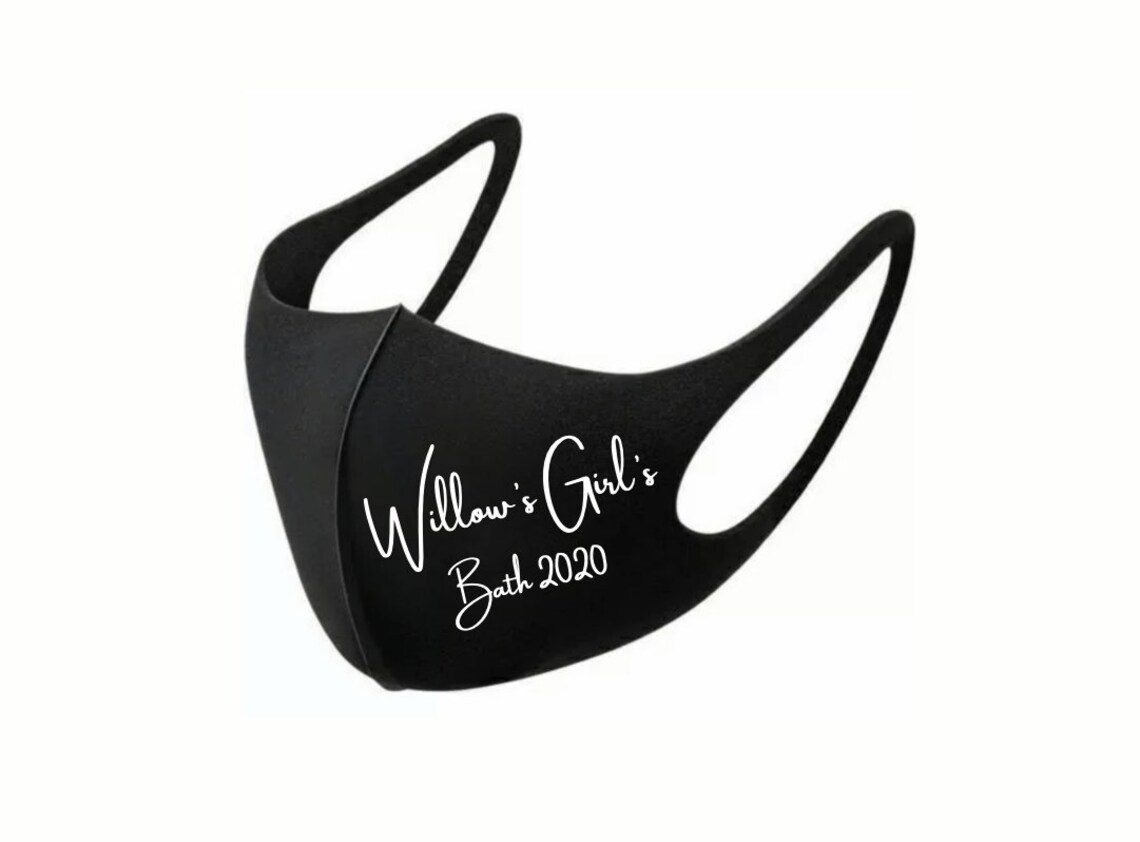 PERSONALISED FACE MASK Hen party face mask Face Covering Etsy