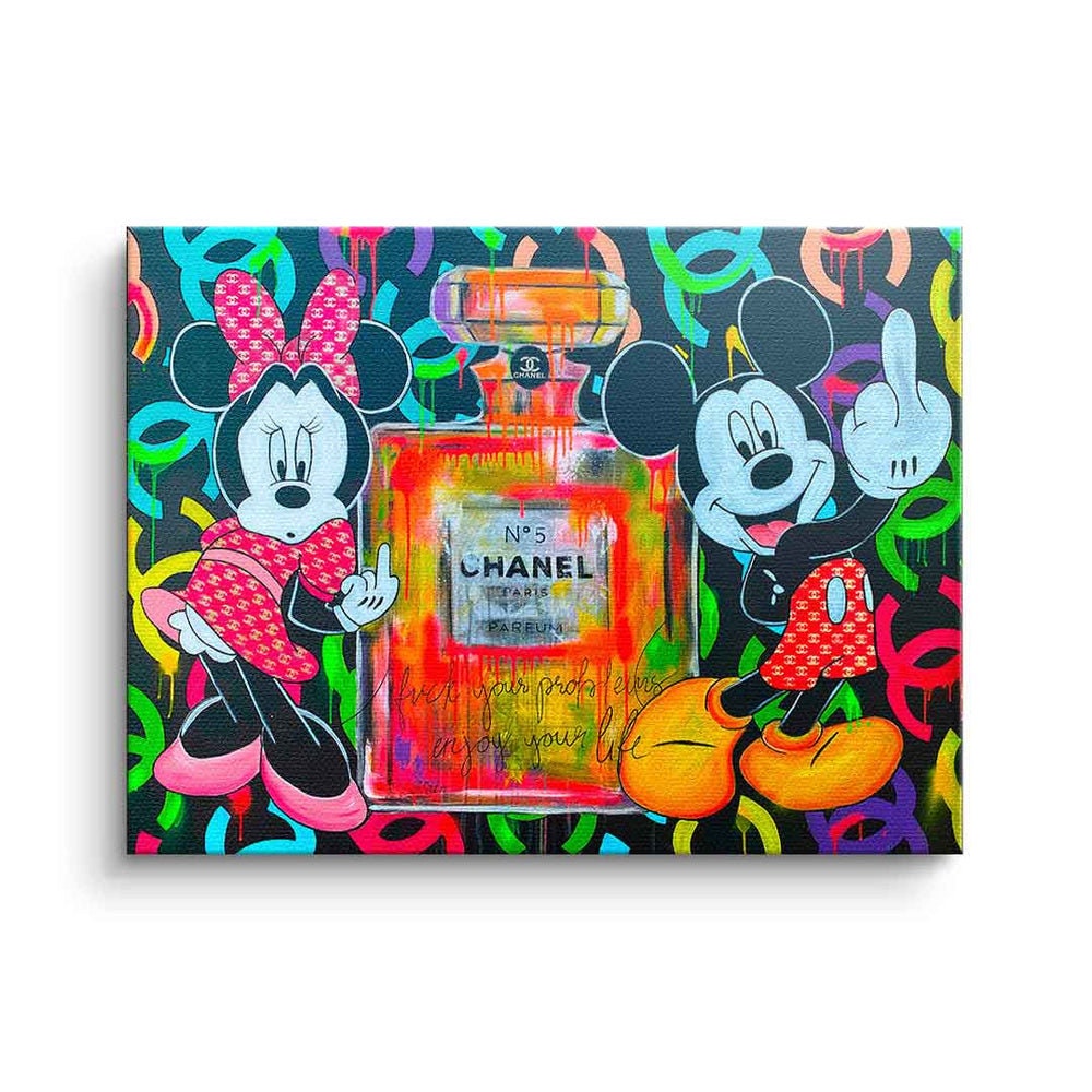 Chanel Mickey Etsy UK