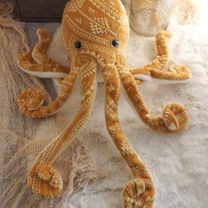 giant stuffed octopus