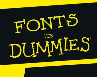 Dummies Style Font: Calligraphy & Handlettering (TTF/OTF)