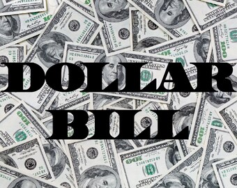 Dollar Bill Font: America Style TTF/OTF for Cricut