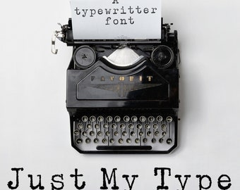 Typewriter Font: Normal, Italic, Bold (TTF/OTF)