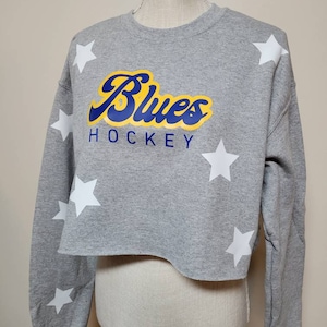 Busch & Blues Crewneck Sweatshirt Saint Louis Blues Hockey 
