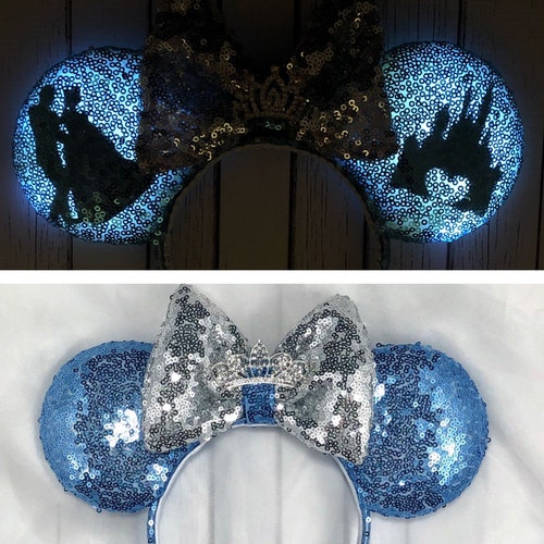 Cinderella ears, Princess ears, Cinderella Minnie ears, Mickey Mouse Ears, Minnie Mouse ears, Disney inspired ears, justsewcutebyjo, ears