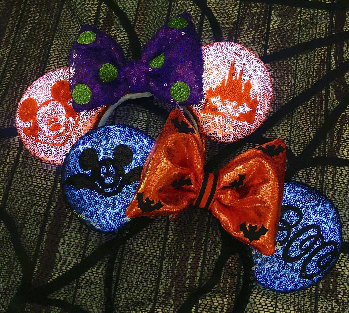 Halloween Ears Mickey Halloween ears Disney Halloween ears Etsy