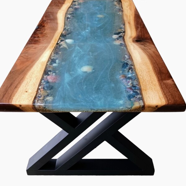 Epoxy River Coffee Table Etsy