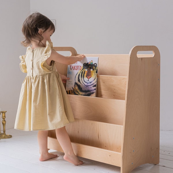 Montessori Bookshelf Etsy