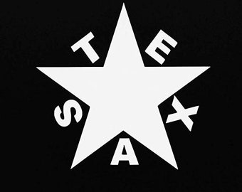 Sticker Texas Lonestar State au choix taille et couleur