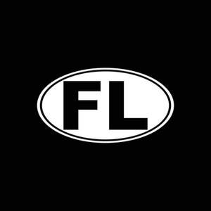 Florida State Decal Choose Size And Color