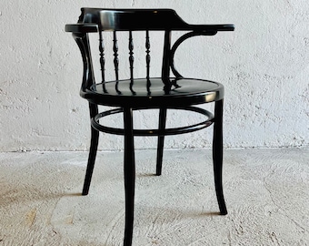 Vintage Thonet Dining Chair / 1930s