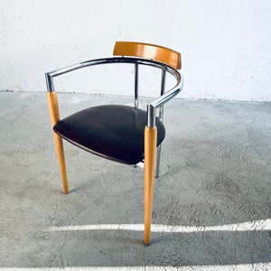 Modernist Italian Dinning Chair/ Vintage / 1980s