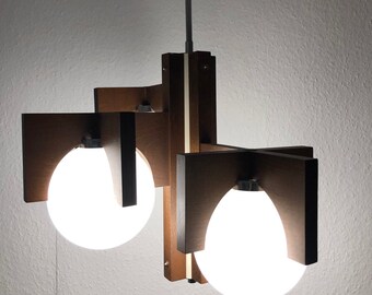 vintage mid century light fixtures