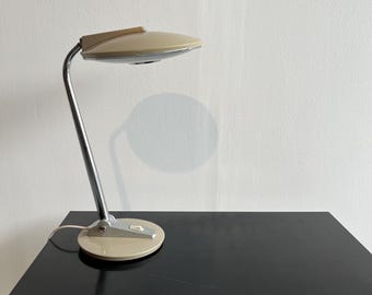 Vintage Fase/Gei Table Lamp/Beige/1970s