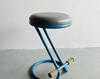 Vintage Italian Barstool / 1980s