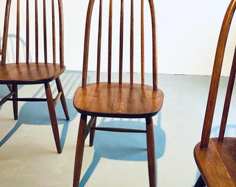 Set of 4 Vintage Dining Chairs/ 1960s