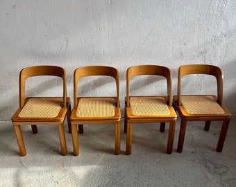 Set of 4 Vintage Rb Rossana Chairs / Made in Italy / 1960s