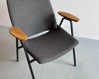 Vintage Lupina Armchair/ Desugn by Niko Kralj/ New Upholstery/ 1960s