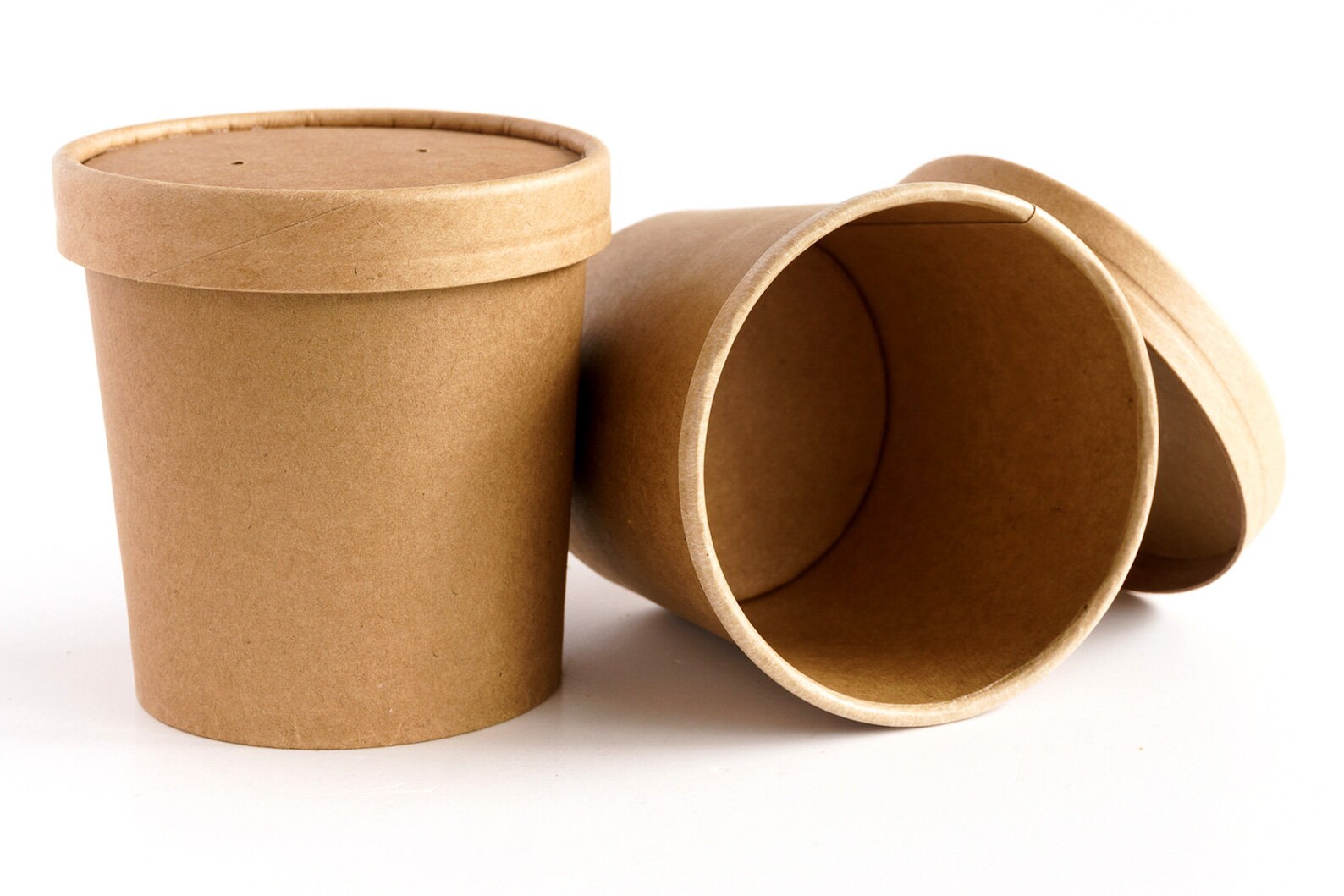 12 cardboard cups made of organic cardboard with PLA inner Etsy