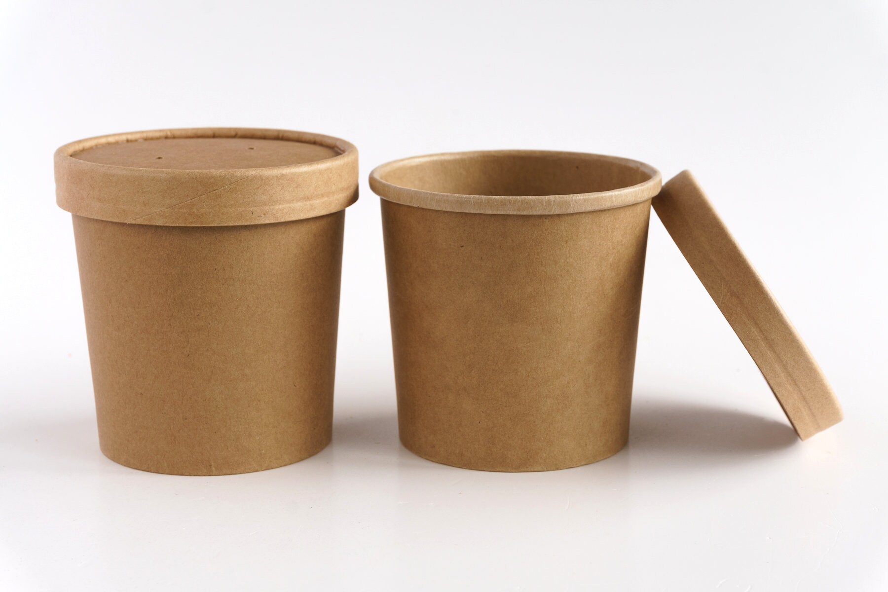 12 cardboard cups made of organic cardboard with PLA inner Etsy