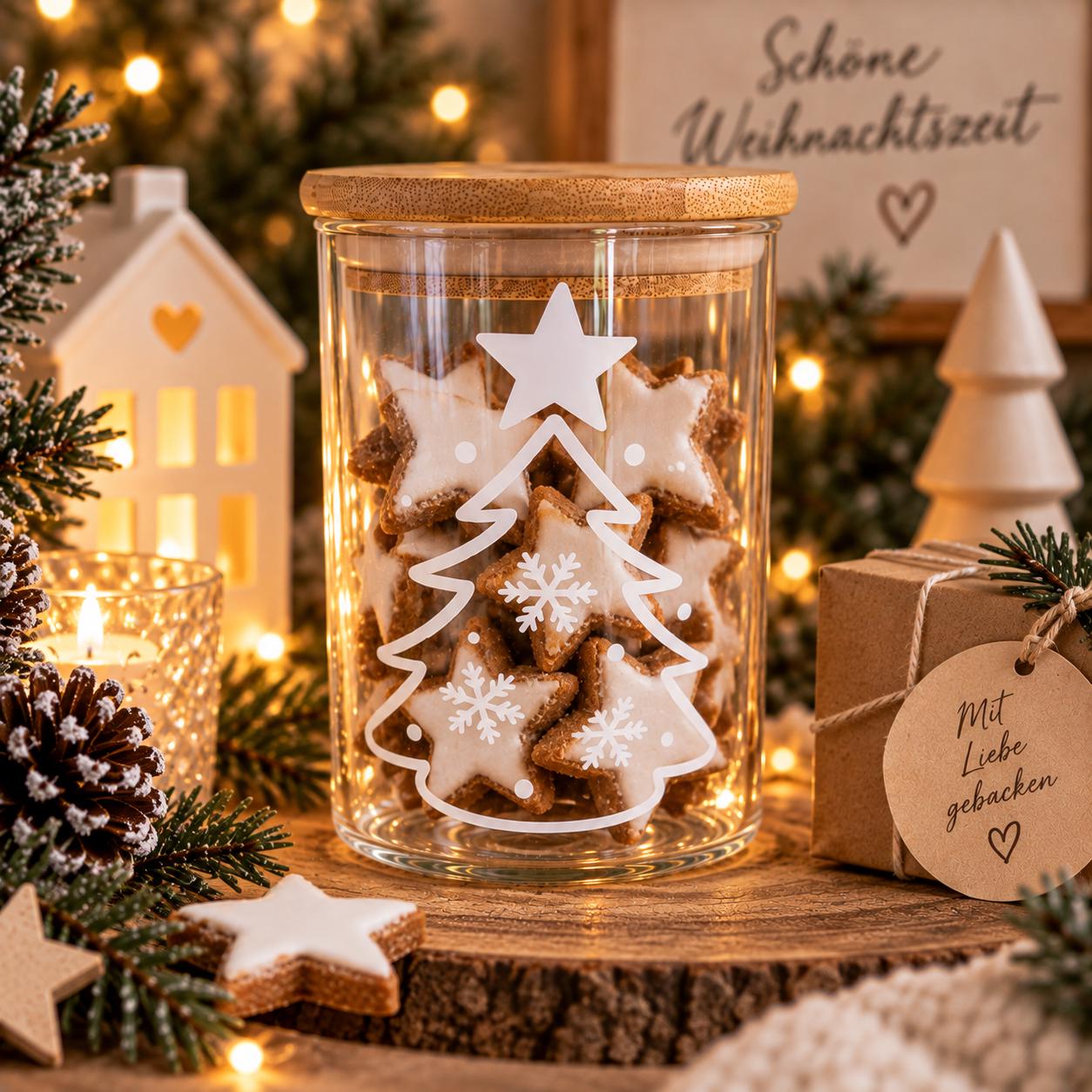 Vorratsglas weihnachten