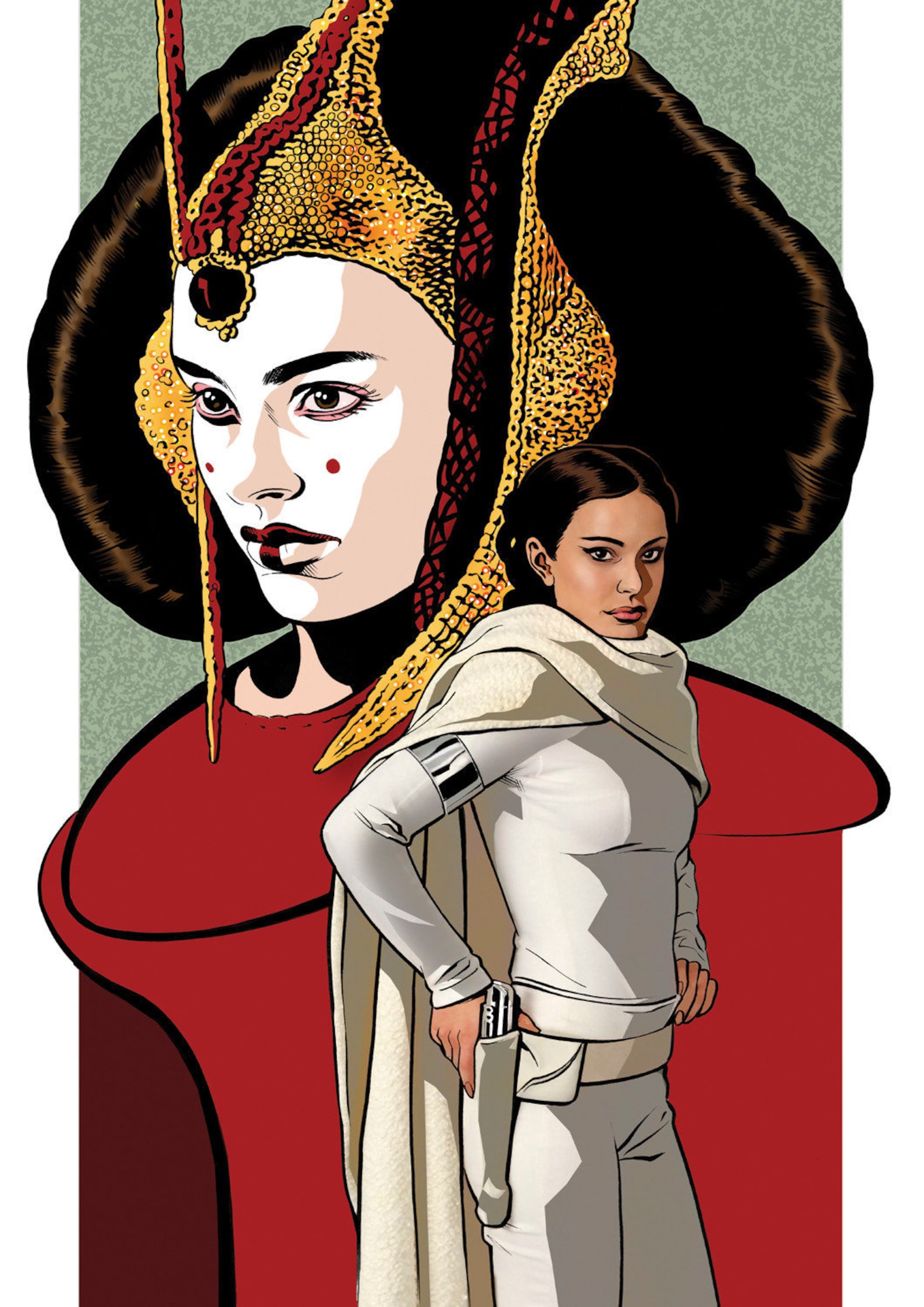 star wars queen amidala and padme