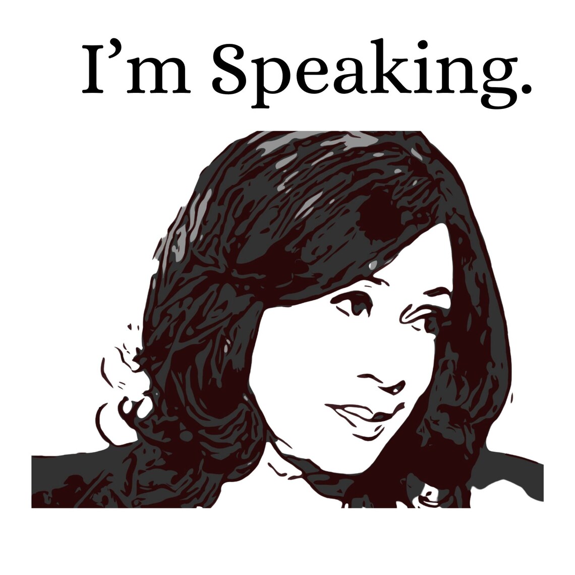 Kamala Harris I'm Speaking Digital FilesSVG | Etsy