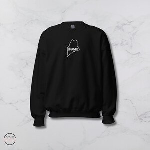 Maine Home Embroidered Sweatshirt