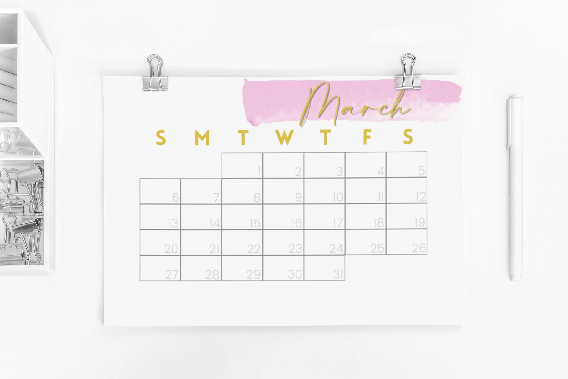 2022 printable calendar 12 month calendar a4 letter size etsy