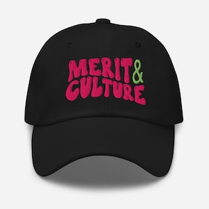 Merit and Culture Baseball Cap | Alpha Kappa Alpha Sorority Inc, Inspired Hat