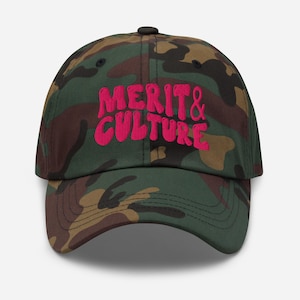 Merit and Culture Baseball Cap | Alpha Kappa Alpha Sorority Inc, Inspired Hat