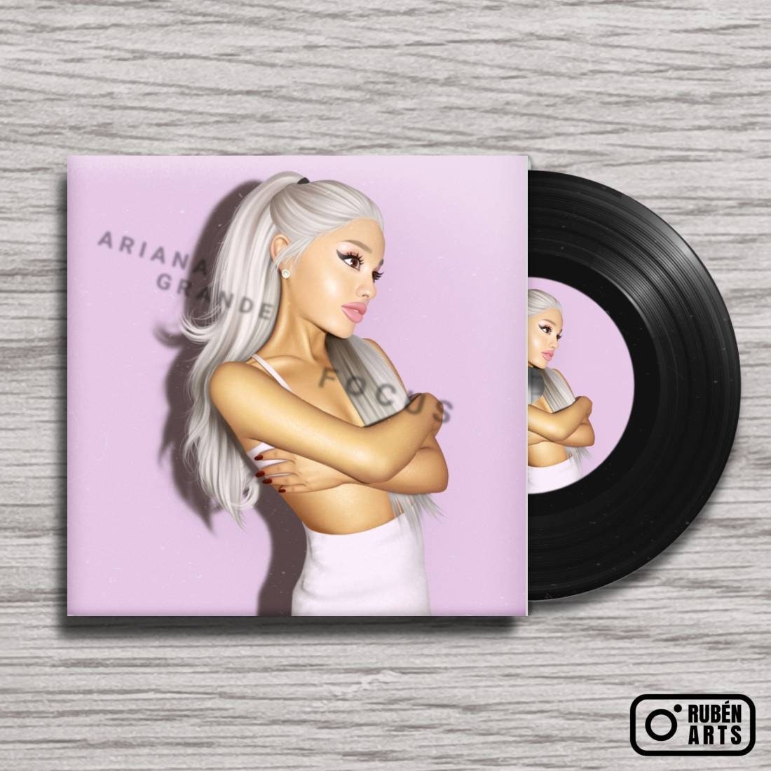 Mini Vinyl - Focus Ariana Grande