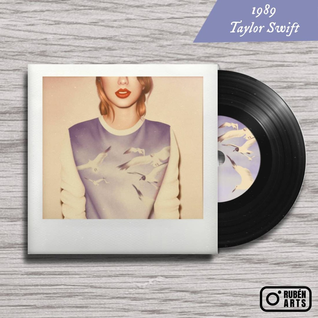 Handmade Mini Taylor Swift Album Vinyl Keychains