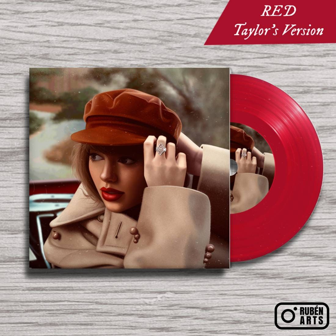 Mini Vinyl RED taylor's Version Taylor Swift -  Israel