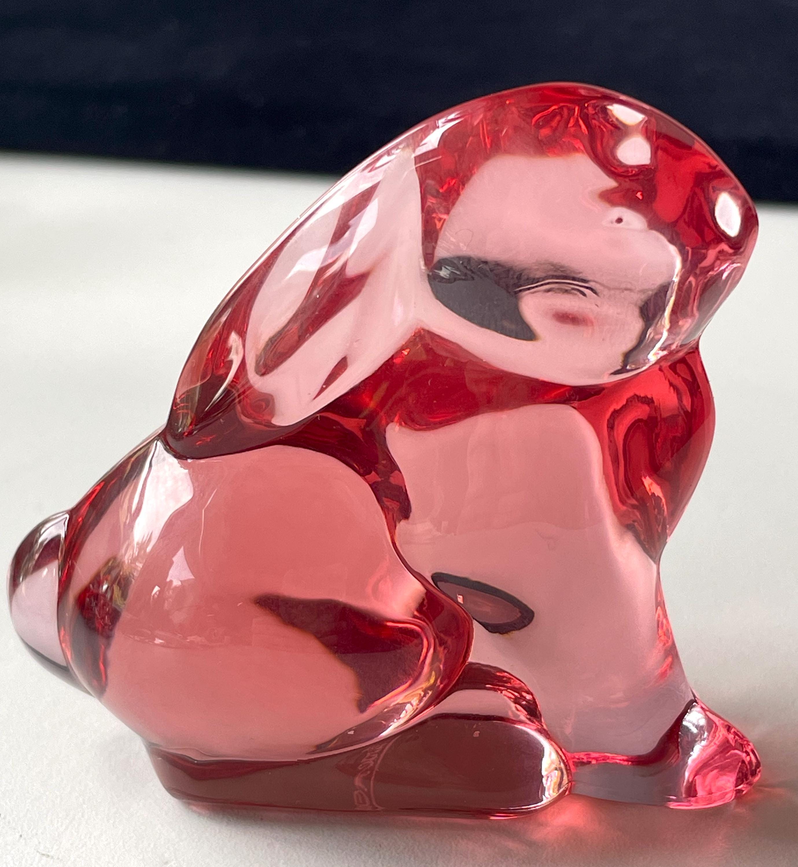 Pink Moser Glass - Etsy