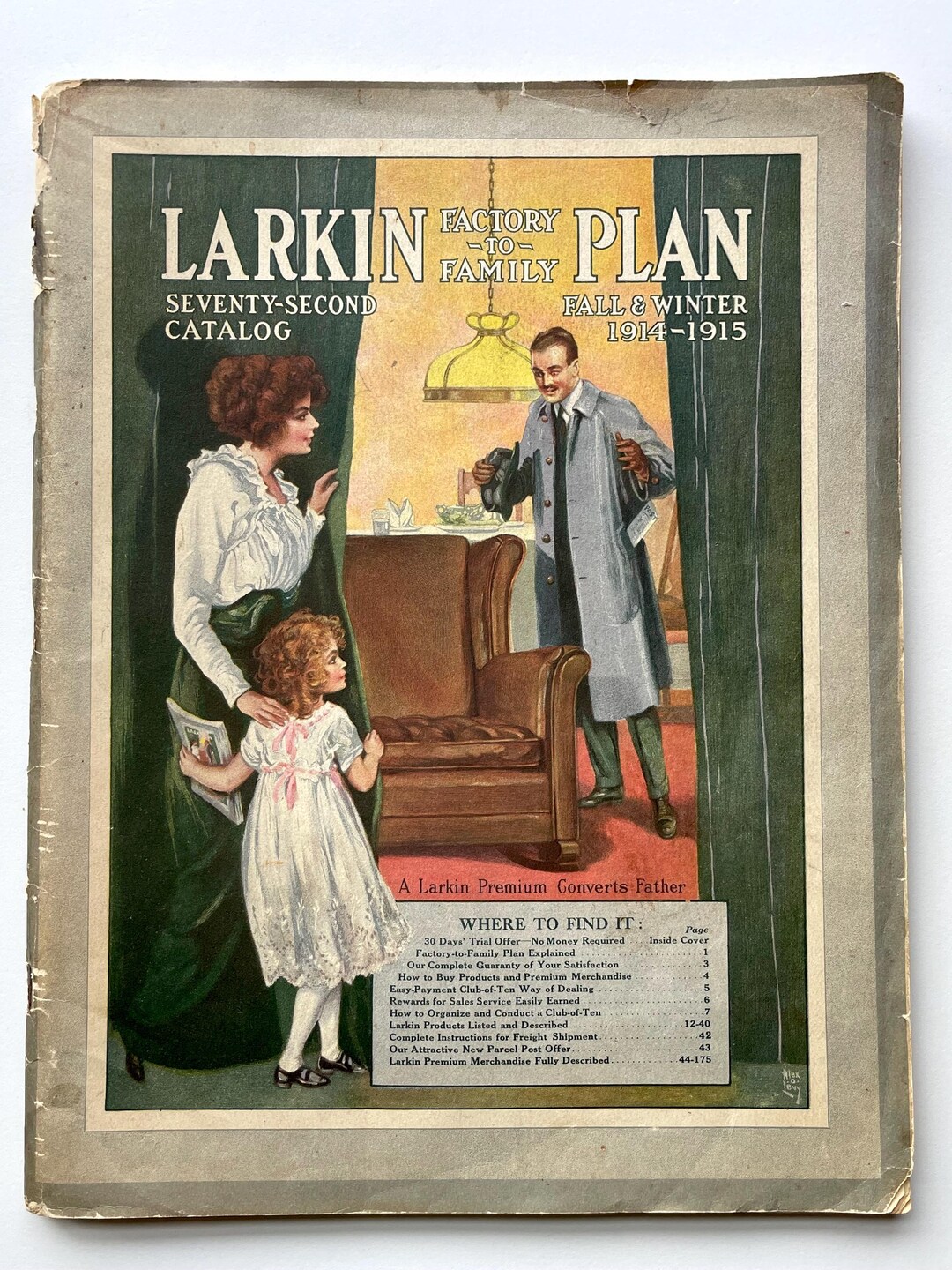 LARKIN PLAN CATALOG Fall & Winter 19141915 Etsy