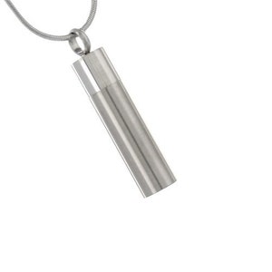 CREMATION JEWELLERY ashes urn pendant keepsake Cross Heart Cylinder memorial necklace locket charm with ash funnel fill kit and snake chain
