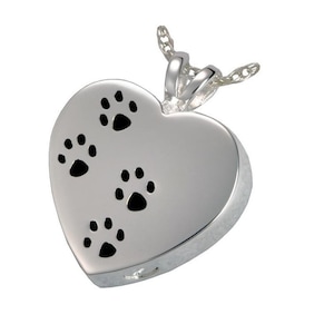 CREMATION JEWELLERY ashes urn pendant keepsake Pet Cat Dog Heart Cross memorial necklace locket charm with ash funnel fill kit + snake chain