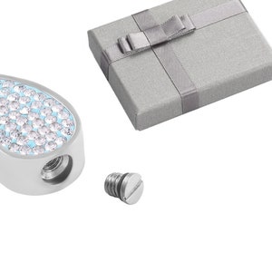 Ashes urn pendant cremation jewellery keepsake Heart Cylinder memorial necklace locket charm with gift box, funnel fill kit and snake chain