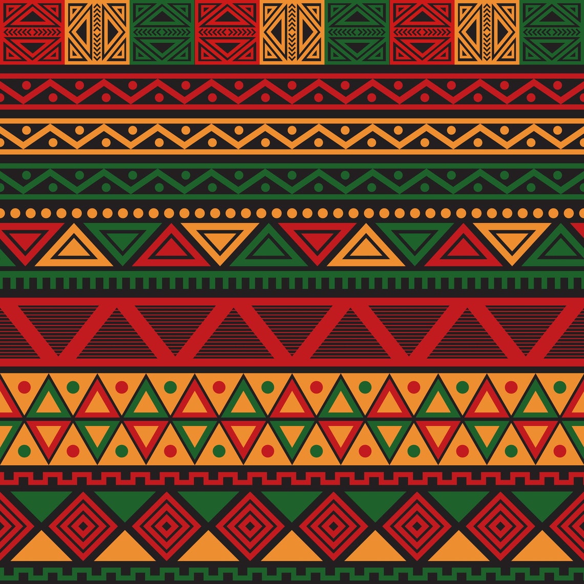 6 Hand Made African Digital Scrapbook Paper African - Etsy