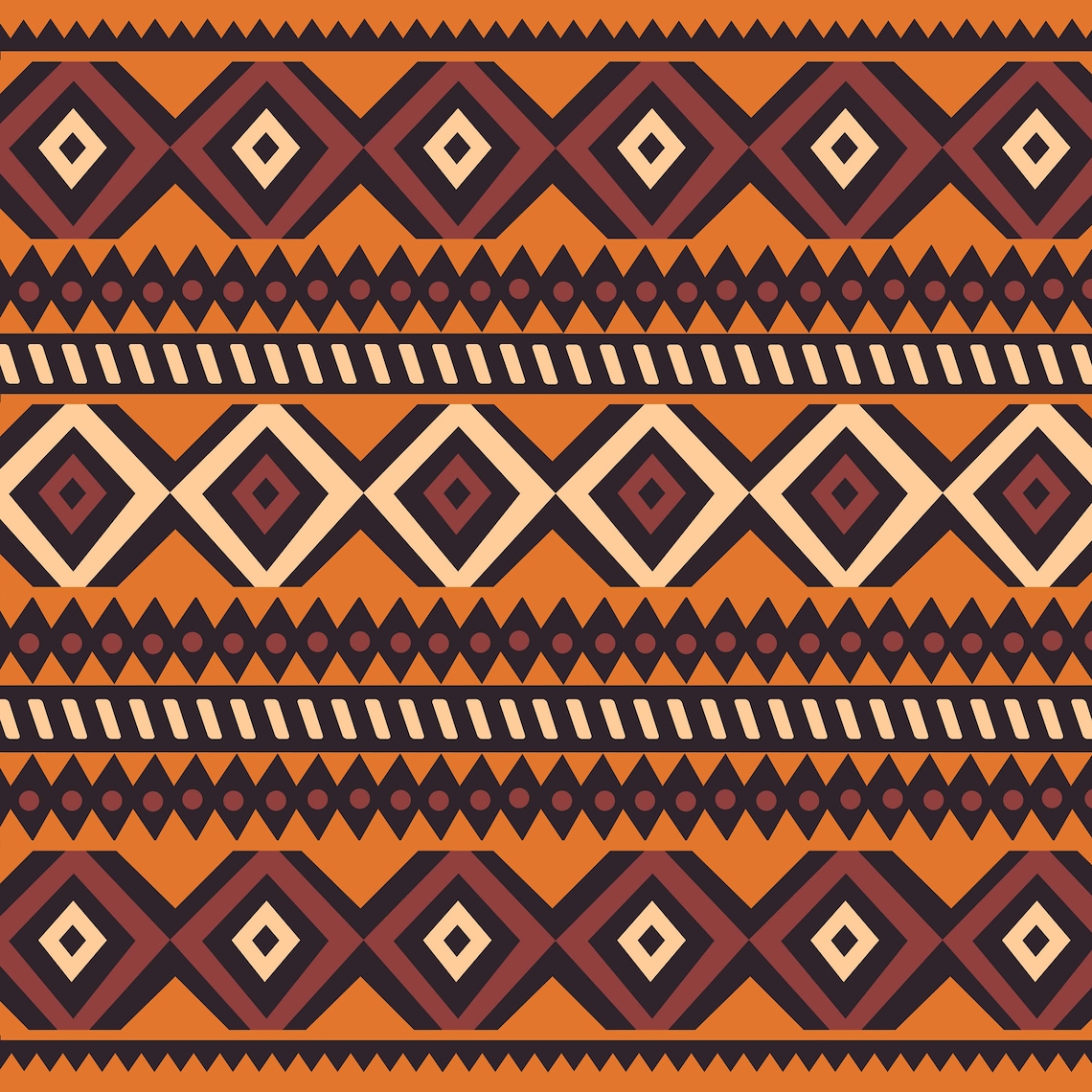 6 Hand Made African Digital Scrapbook Paper African - Etsy