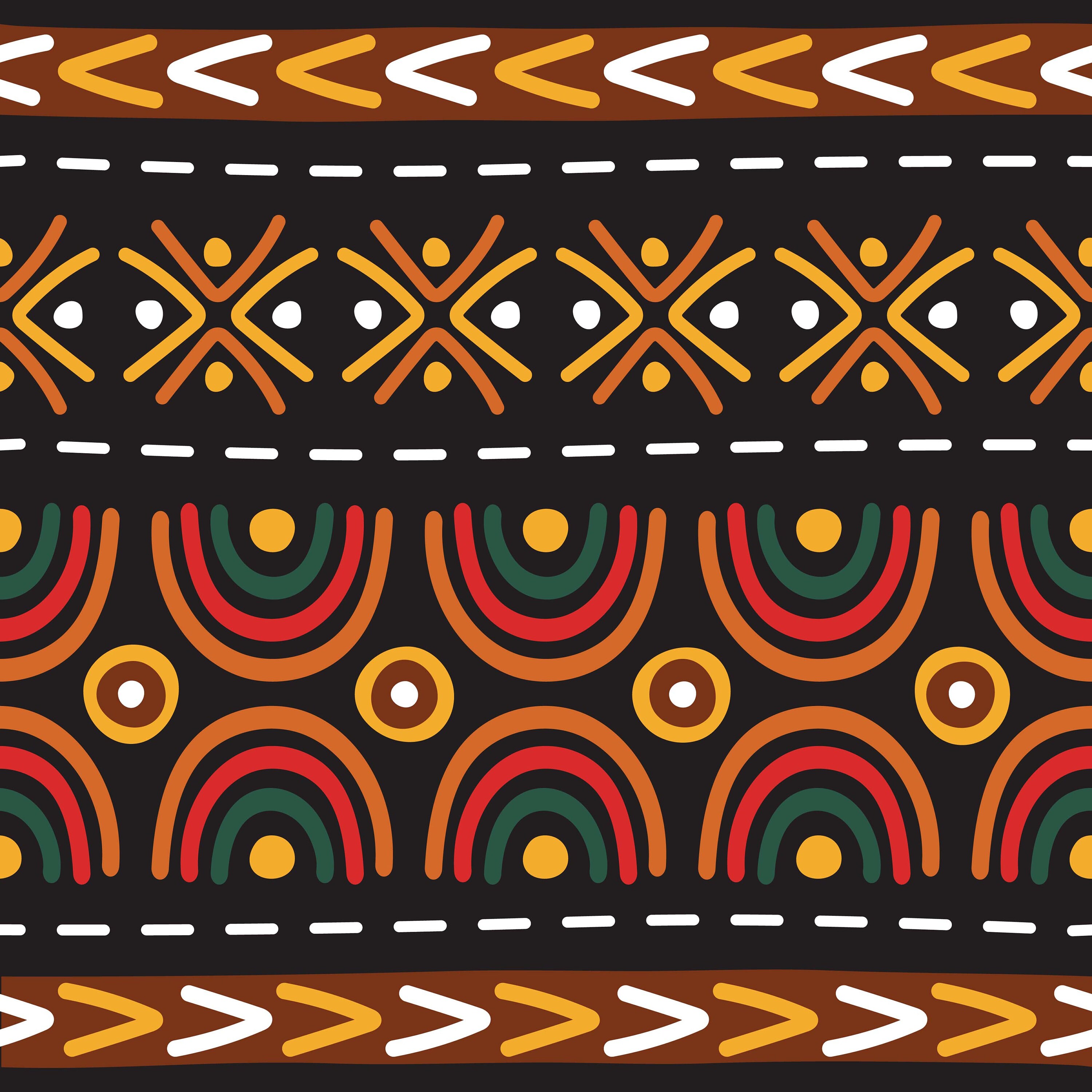 6 Hand Made African Digital Scrapbook Paper African - Etsy