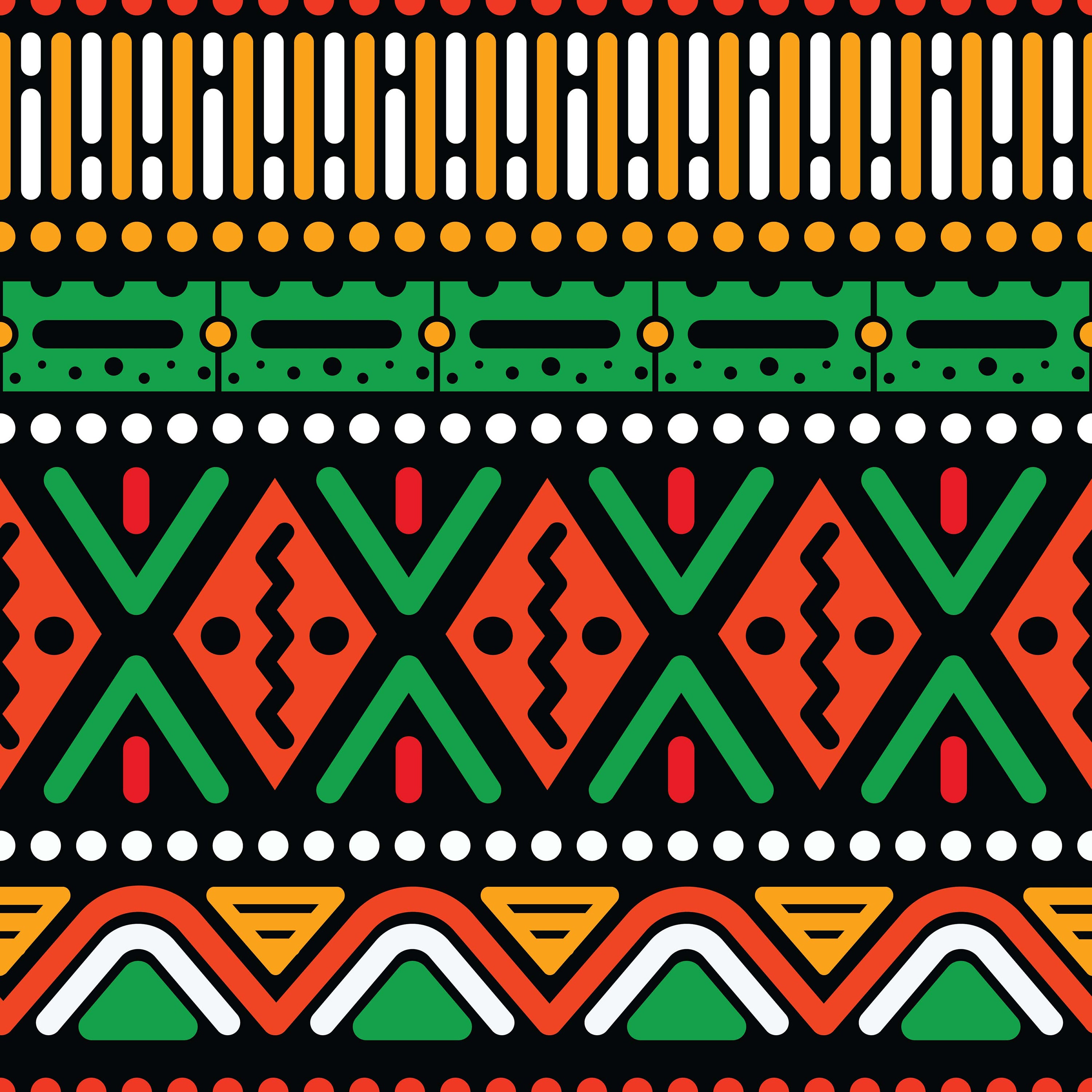 6 Hand Made African Digital Scrapbook Paper African - Etsy