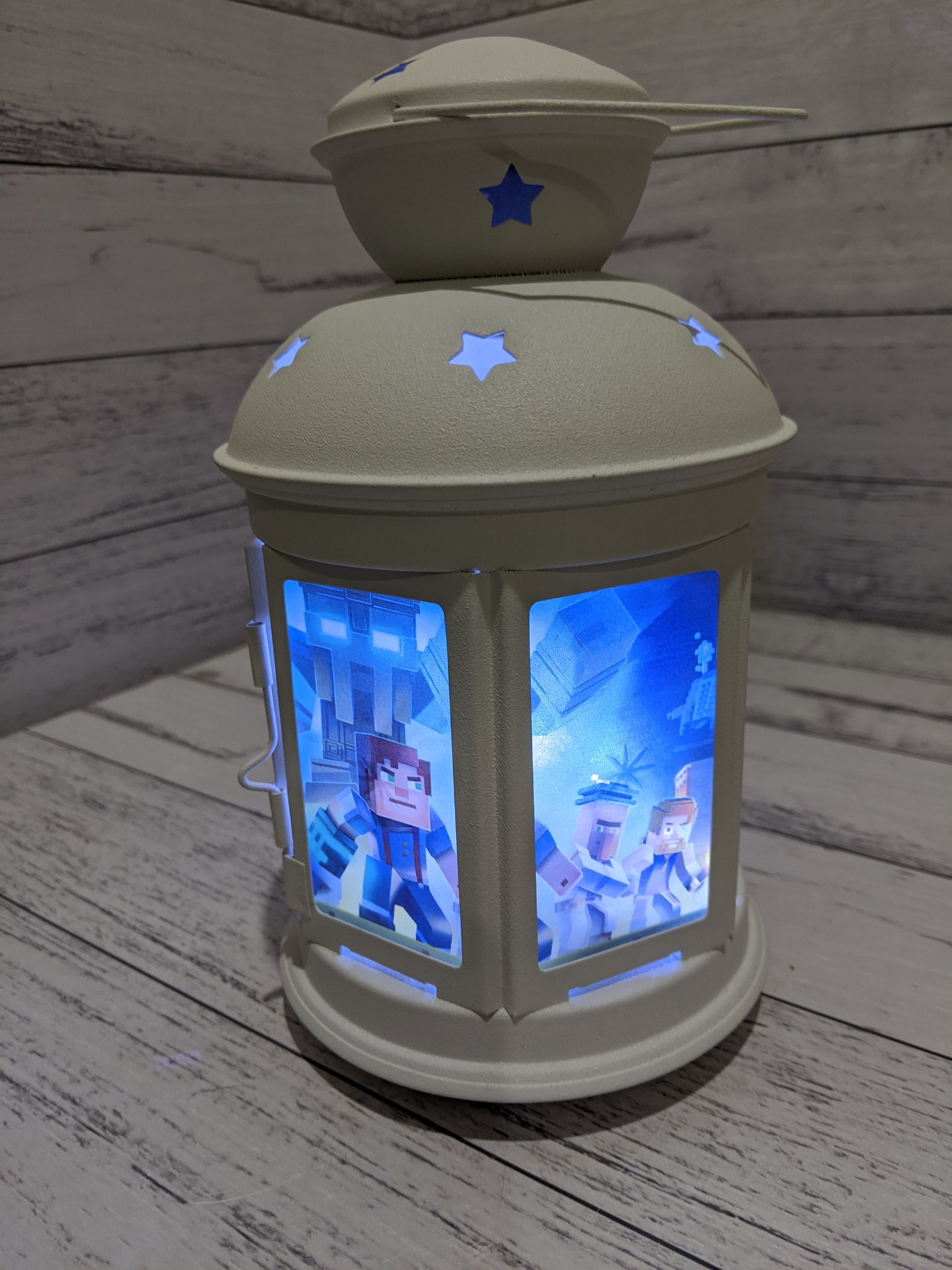 Minecraft Night Light Lantern Lamp Etsy