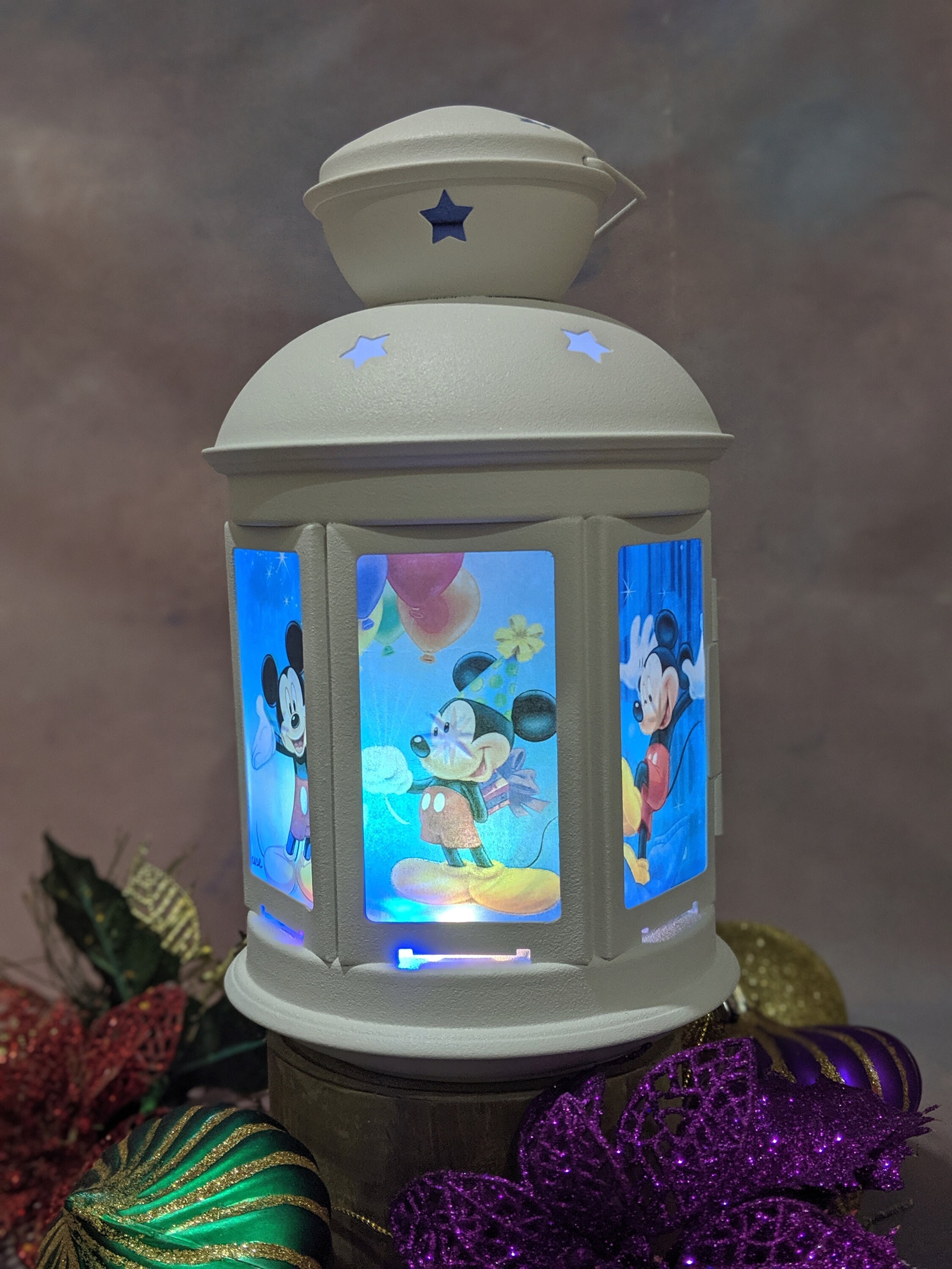 Mickey Mouse Inspired Lantern - Etsy