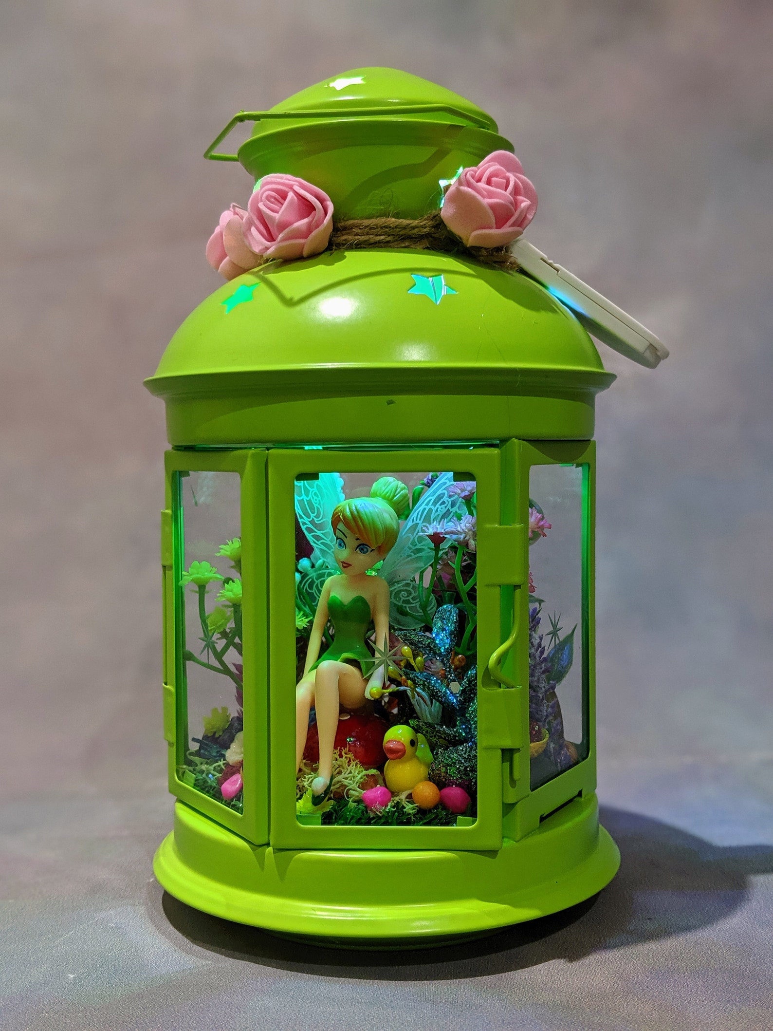 Tinkerbell Lantern Disney Nightlight Fairy Lantern for Girl Etsy