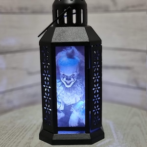 Gruselige Halloween Laterne - Nachtlampe Halloween Deko Wohndekor Geschenk