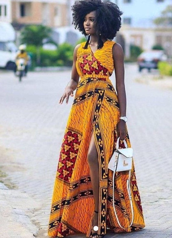 ankara maxi dresses