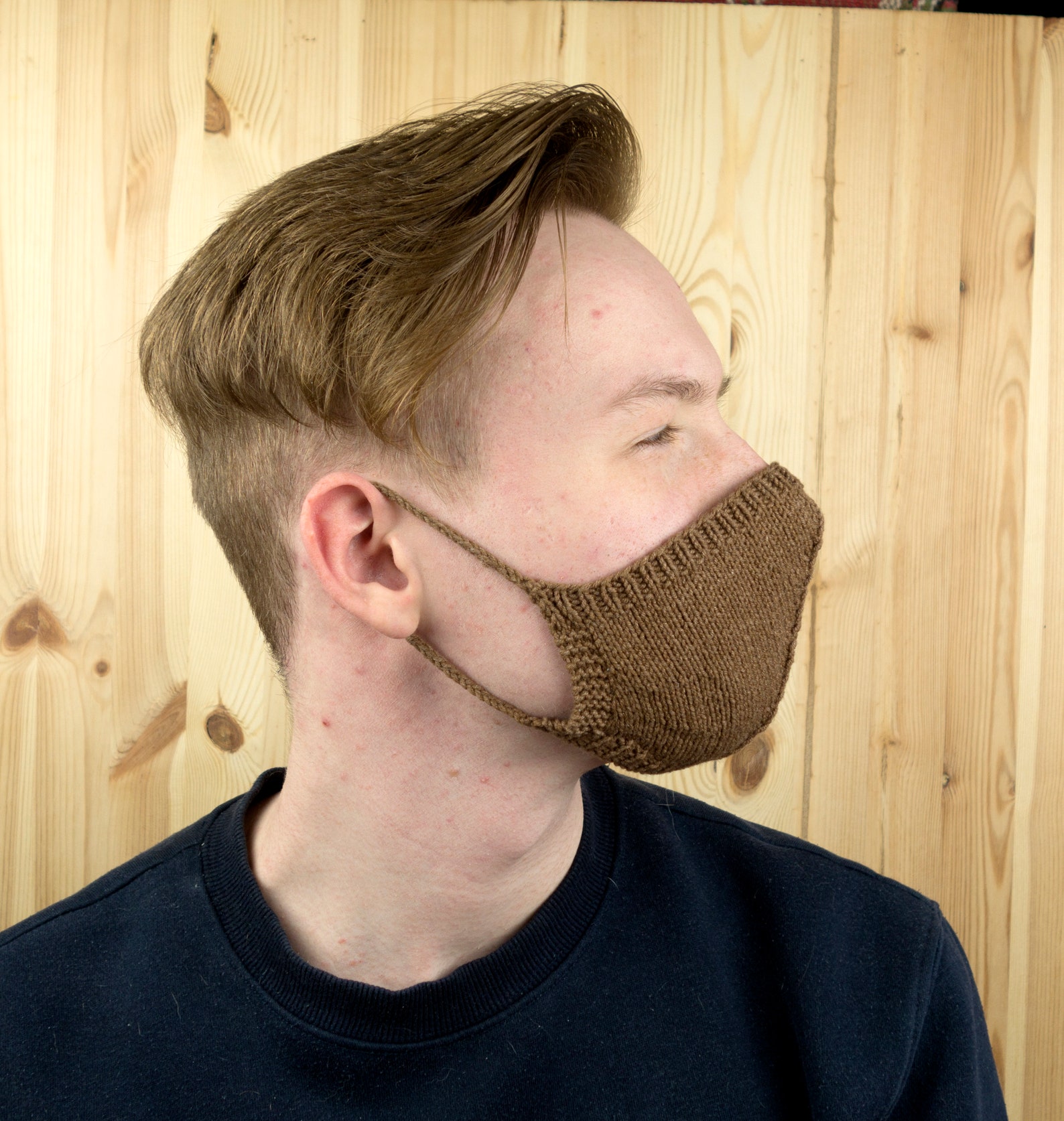 Knitting Face Mask Pattern PDF Washable Face Mask Digital Etsy