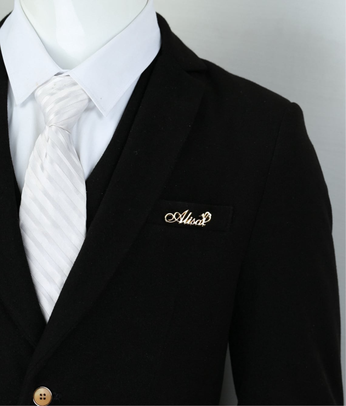 Custom suit lapel pin Personalized name pins Custom logo Etsy
